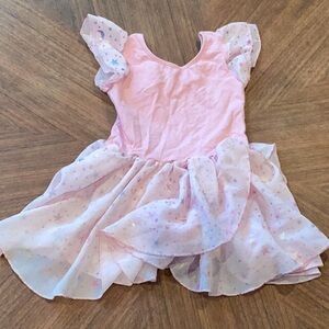 Pink Starry Kids Dance Leo